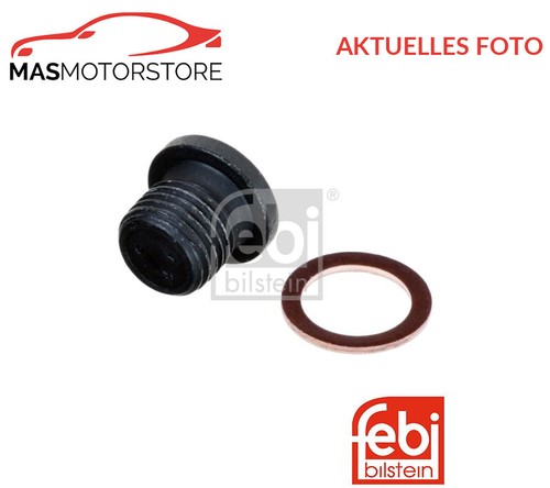 Locking screw oil pan - , febi