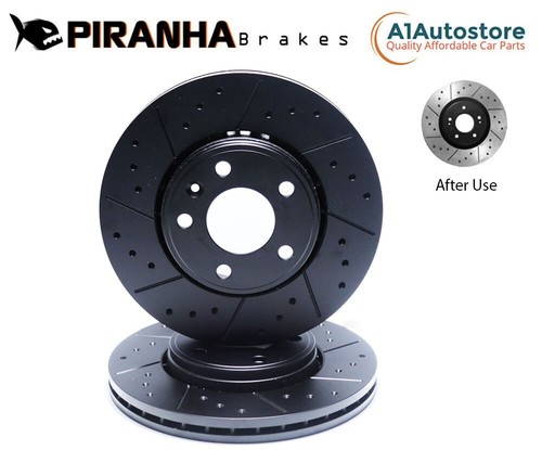 Front dimpled grooved brake - front,