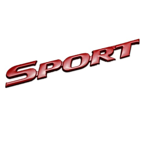 Sport logo sticker car - sport, trunk