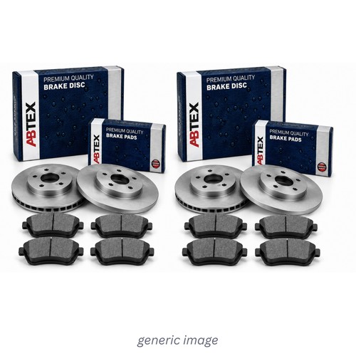 Front rear brake discs - front, &