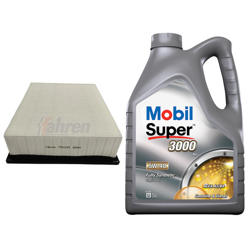 Fahren with mobil oil service - with,