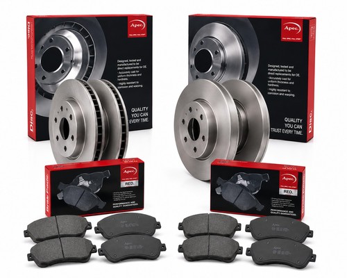 Front rear brake discs - front,