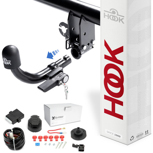 Detachable towbar for - , seat