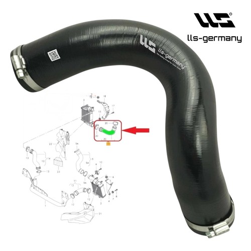 Turbo hose charge air - turbo, for