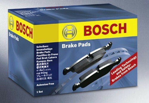 Bosch front axle - axle, pads